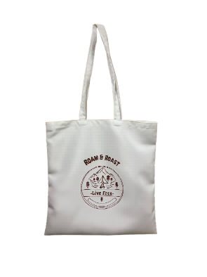 Roam & Roast Handcrafted Tote Bags
