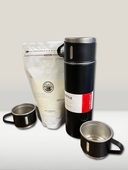 Roam & Roast Bundle: Coffee & Vacuum Flask