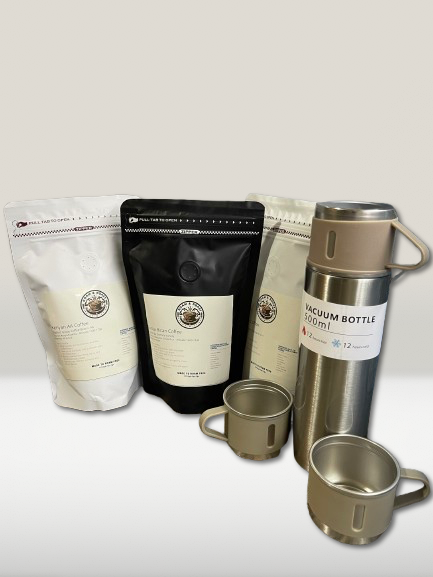 Roam & Roast Bundle: Coffee & Vacuum Flask