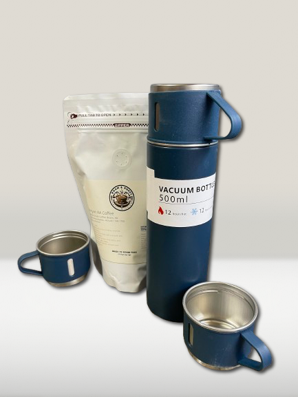 Roam & Roast Bundle: Coffee & Vacuum Flask